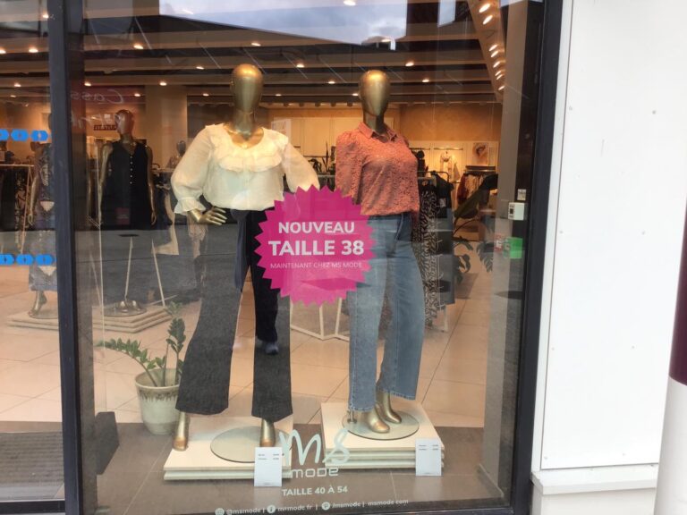Taille 38 désormais disponible en magasin MSmode